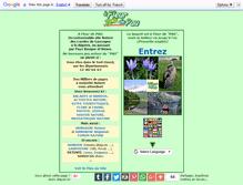 Tablet Screenshot of afleurdepau.com